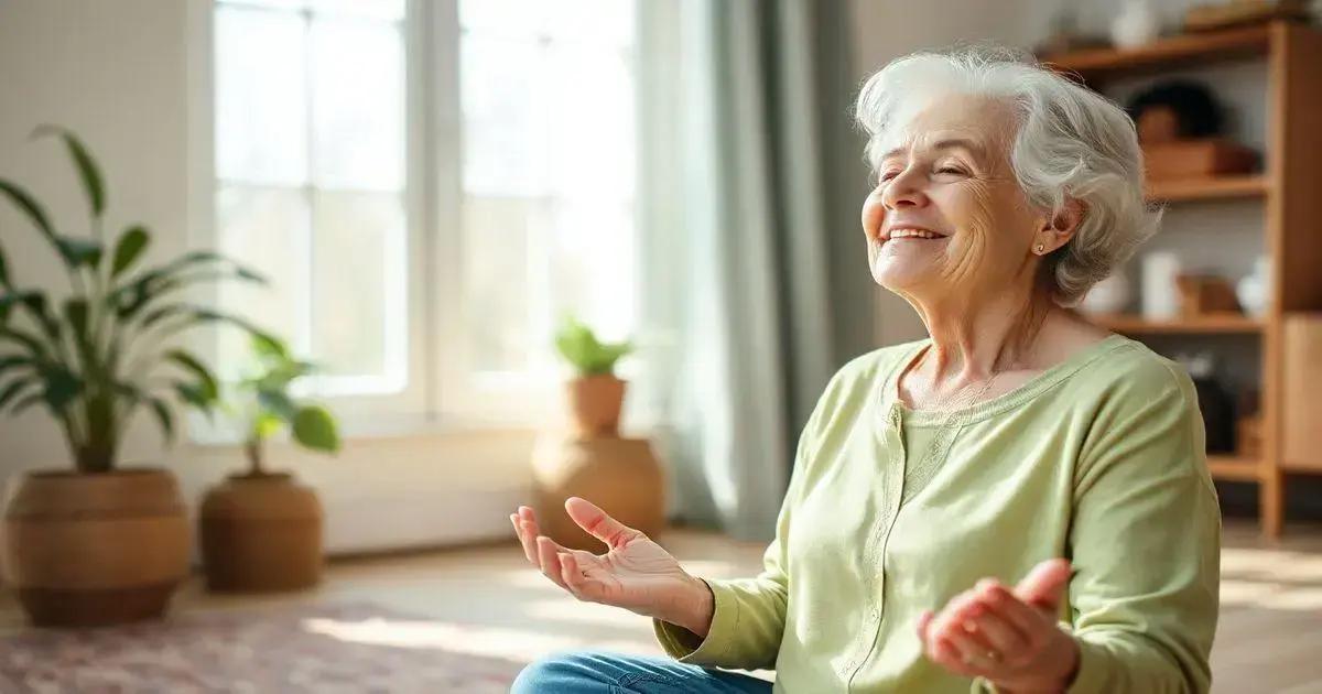 Dona Maria e sua Jornada na Meditação