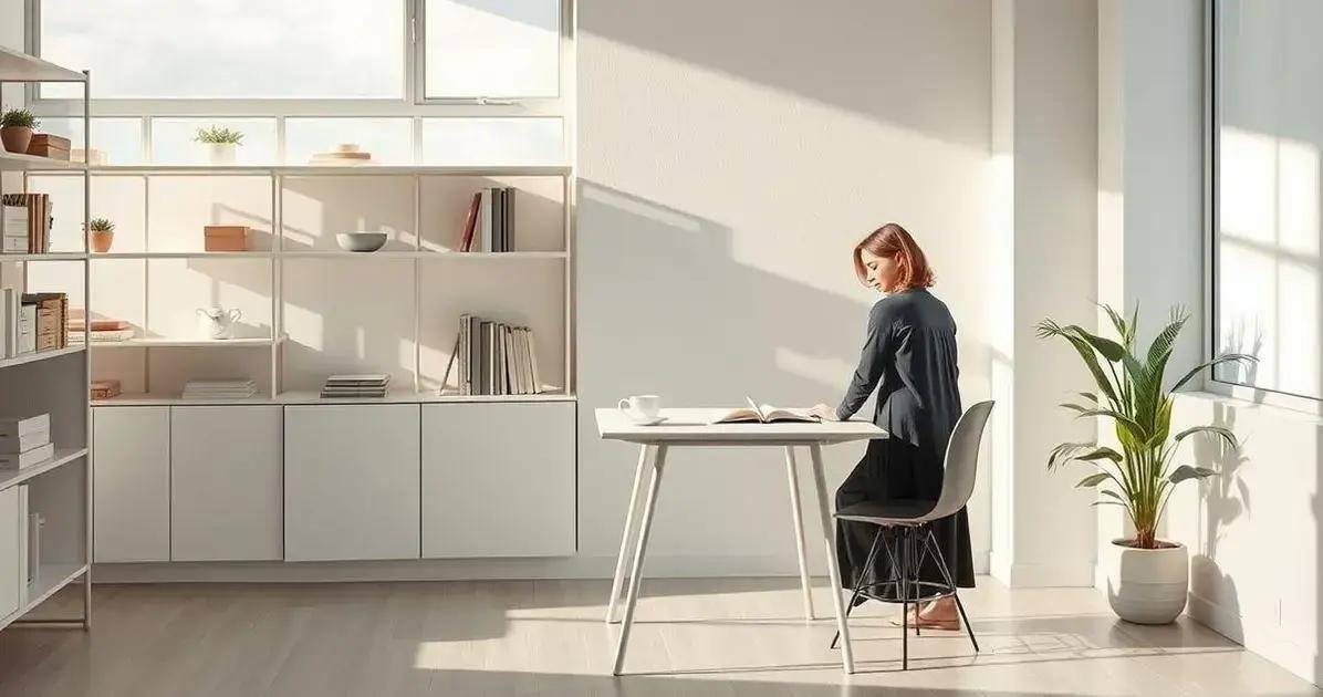 Dicas práticas para integrar o minimalismo no dia a dia